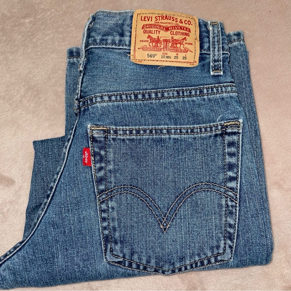 Vintage Levi’s 569 loose straight jean size 10 regular